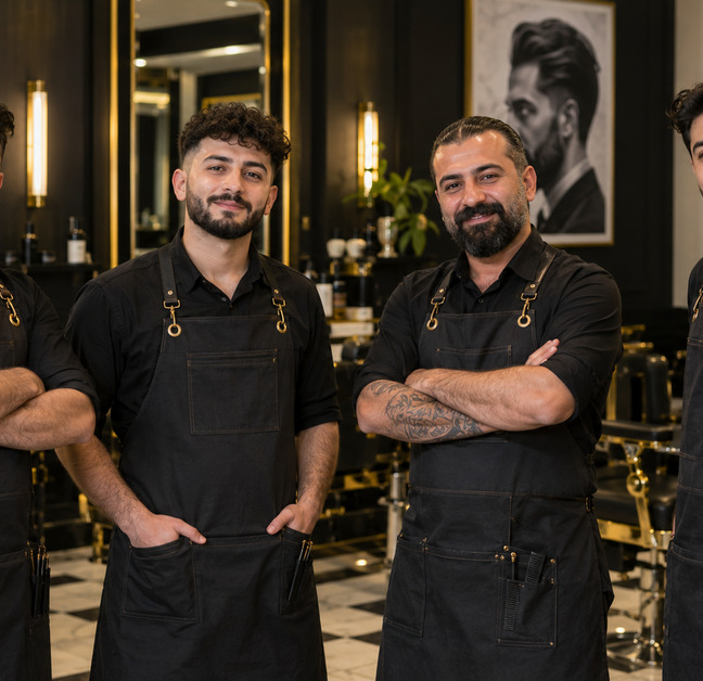 berber salonu görseli